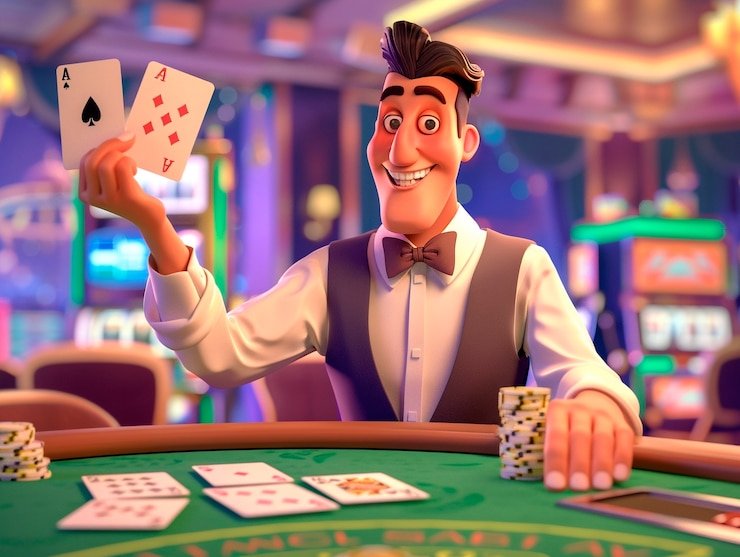 Blackjack lotterytogel dengan nuansa oranye
