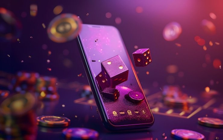 Tampilan lintasan balap untuk layar ponsel